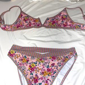 Bydee Australia floral pink vibrant swimsuit